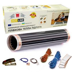 Комплект плівкової теплої підлоги HOT LINE ПП-13  2860Вт 13,0кв.м  Eltis Electric