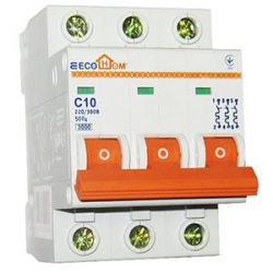 Вимик.авт. ECO 3p 25A тип С 3кА ECOHOME